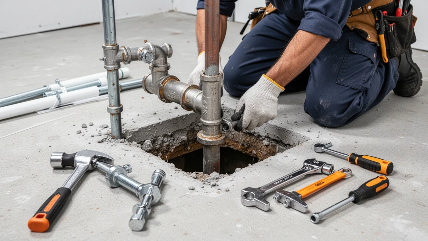 Slab Leak Repair