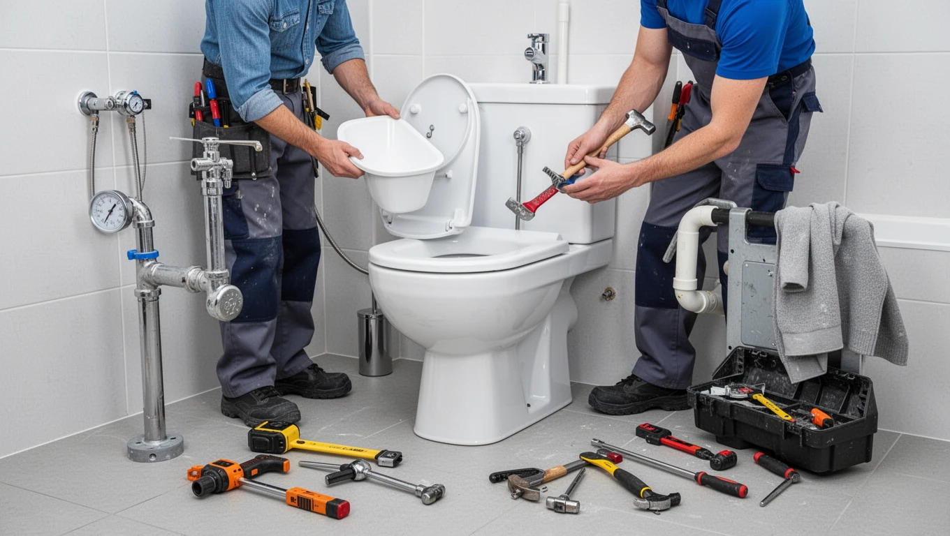 Toilet Installation