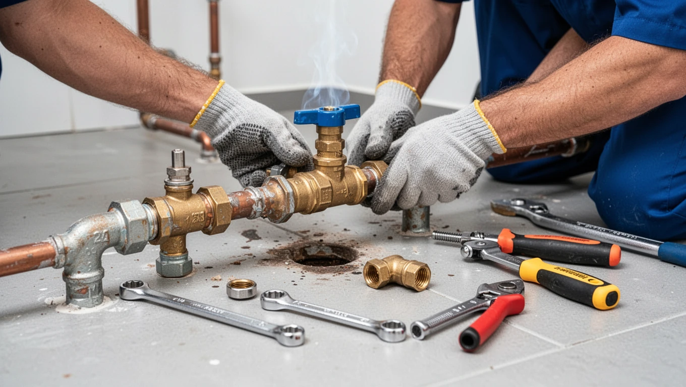 Gas Line Repair